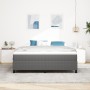 Cama con Somier con Colchón Gris Claro Super King Tela de Corduroy | Foro24.es | Tu tienda online para hogar, jardín y más Foro24.es