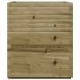 Jardinera madera de pino impregnada 90x60x72,5 cm en Macetas y jardineras | Comprar online en Foru.es