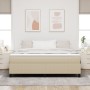 Cama con Base Spring con Colchón Verde Claro Gris Super King Tela de Corduroy de , Camas y somieres - Ref: Foro24-3337481, Pr...