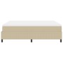 Cama con Base Spring con Colchón Verde Claro Gris Super King Tela de Corduroy de , Camas y somieres - Ref: Foro24-3337481, Pr...