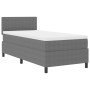 Cama con Base Tapizada con Colchón Gris Claro 80x200 cm Tela de Corduroy | Foro24.es | Tu tienda online para hogar, jardín y más Foro24.es