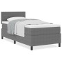 Cama con Base Tapizada con Colchón Gris Claro 80x200 cm Tela de Corduroy | Foro24.es | Tu tienda online para hogar, jardín y más Foro24.es