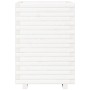 Jardinera madera maciza de pino blanco 50x50x72 cm en Macetas y jardineras | Comprar online en Foru.es