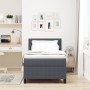 Cama con Base de Resortes con Colchón Gris Oscuro Individual Tela de Corduroy | Foro24.es | Tu tienda online para hogar, jardín y más Foro24.es