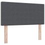 Cama con Base de Resortes con Colchón Gris Oscuro Individual Tela de Corduroy | Foro24.es | Tu tienda online para hogar, jardín y más Foro24.es