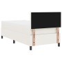 Cama con somier con colchón Crema Individual Tela de terciopelo de , Camas y somieres - Ref: Foro24-3337493, Precio: 318,81 €...