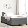 Cama Box Spring con Colchón Gris Claro 120x190 cm Tela de Corduroy de , Camas y somieres - Ref: Foro24-3337503, Precio: 398,3...