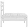 Juego de muebles de jardín 4 pzas madera maciza de pino blanco de vidaXL, Conjuntos de jardín - Ref: Foro24-3082403, Precio: ...
