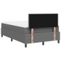 Cama Box Spring con Colchón Gris Claro 120x190 cm Tela de Corduroy de , Camas y somieres - Ref: Foro24-3337503, Precio: 398,3...