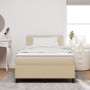 Cama con Somier con Colchón Verde Claro Gris Pequeño Doble Tela de Pana | Foro24.es | Tu tienda online para hogar, jardín y más Foro24.es