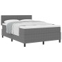 Cama con Somier con Colchón Gris Claro 140x200 cm Tela de Pana de , Camas y somieres - Ref: Foro24-3337511, Precio: 456,38 €,...