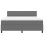 Cama con Somier con Colchón Gris Super King Tela de Terciopelo de , Camas y somieres - Ref: Foro24-3337523, Precio: 538,32 €,...