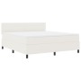Cama Base Tapizada con Colchón Crema Super King Tela de Terciopelo de , Camas y somieres - Ref: Foro24-3337525, Precio: 543,1...