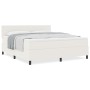 Cama Base Tapizada con Colchón Crema Super King Tela de Terciopelo de , Camas y somieres - Ref: Foro24-3337525, Precio: 543,1...