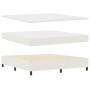 Cama Base Tapizada con Colchón Crema Super King Tela de Terciopelo de , Camas y somieres - Ref: Foro24-3337525, Precio: 543,1...