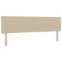 Cama con base de resortes con colchón verde claro gris super king tela de pana de , Camas y somieres - Ref: Foro24-3337526, P...