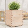 Jardinera madera maciza de pino 60x60x72 cm en Macetas y jardineras | Comprar online en Foru.es