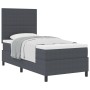 Cama Box Spring con Colchón Gris Oscuro 80x200 cm Tela de Pana | Foro24.es | Tu tienda online para hogar, jardín y más Foro24.es