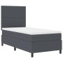 Cama Box Spring con Colchón Gris Oscuro 80x200 cm Tela de Pana | Foro24.es | Tu tienda online para hogar, jardín y más Foro24.es