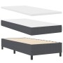 Cama Box Spring con Colchón Gris Oscuro 80x200 cm Tela de Pana | Foro24.es | Tu tienda online para hogar, jardín y más Foro24.es
