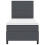 Cama Box Spring con Colchón Gris Oscuro 80x200 cm Tela de Pana | Foro24.es | Tu tienda online para hogar, jardín y más Foro24.es