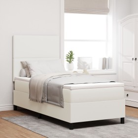Comprar Cama con Somier con Colchón Crema 80x200