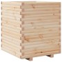 Jardinera madera maciza de pino 60x60x72 cm en Macetas y jardineras | Comprar online en Foru.es