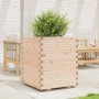 Jardinera madera maciza de pino 60x60x72 cm en Macetas y jardineras | Comprar online en Foru.es