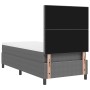 Cama Box Spring con Colchón Gris Claro Individual Tela de Corduroy de , Camas y somieres - Ref: Foro24-3337535, Precio: 343,3...