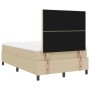 Cama con Somier y Colchón Beige Pequeña Doble Tela de Pana | Foro24.es | Tu tienda online para hogar, jardín y más Foro24.es