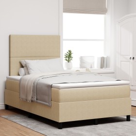 Comprar Cama con Base Tapizada con Colchón Verde