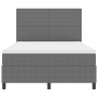 Cama con Somier con Colchón Gris Claro 140x200 cm Tela de Corduroy | Foro24.es | Tu tienda online para hogar, jardín y más Foro24.es