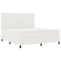 Cama con Box Spring con Colchón Crema Super King Tela de Pana de , Camas y somieres - Ref: Foro24-3337569, Precio: 595,05 €, ...