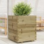 Jardinera madera de pino impregnada 60x60x72 cm en Macetas y jardineras | Comprar online en Foru.es
