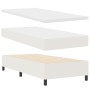 Cama con Somier de y Colchón con LED Crema 100x200 cm Tela de Corduroy de , Camas y somieres - Ref: Foro24-3337589, Precio: 3...
