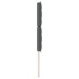 Cabecero Diseño de Líneas Gris Oscuro 80 cm Tela de , Cabeceros y pies de cama - Ref: Foro24-3337664, Precio: 59,88 €, Descue...
