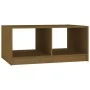 Mesa de centro madera maciza pino marrón miel 75x50x33,5 cm de vidaXL, Mesas de centro - Ref: Foro24-809909, Precio: 39,64 €,...