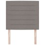 Cabecero de diseño Lines Taupe 80 cm de tela de , Cabeceros y pies de cama - Ref: Foro24-3337667, Precio: 59,88 €, Descuento:...