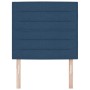 Cabecero Diseño Líneas Azul 80 cm Tela de , Cabeceros y pies de cama - Ref: Foro24-3337669, Precio: 60,31 €, Descuento: %