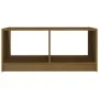 Mesa de centro madera maciza pino marrón miel 75x50x33,5 cm de vidaXL, Mesas de centro - Ref: Foro24-809909, Precio: 39,64 €,...