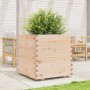 Jardinera madera maciza de pino 70x70x72 cm en Macetas y jardineras | Comprar online en Foru.es