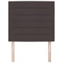 Cabecero diseño Lines marrón oscuro 90 cm tela | Foro24.es | Tu tienda online para hogar, jardín y más Foro24.es