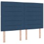 cabecero diseño líneas azul 140 cm tela de , Cabeceros y pies de cama - Ref: Foro24-3337690, Precio: 108,92 €, Descuento: %