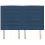 cabecero diseño líneas azul 140 cm tela de , Cabeceros y pies de cama - Ref: Foro24-3337690, Precio: 108,92 €, Descuento: %