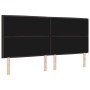 Cabecero Diseño de Líneas Marrón Oscuro 200 cm Tela | Foro24.es | Tu tienda online para hogar, jardín y más Foro24.es