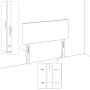 Cabecero de cama diseño sencillo tela pana gris claro 100 cm | Foro24.es | Tu tienda online para hogar, jardín y más Foro24.es