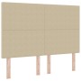 Cabecero de cama diseño sencillo tela pana gris verde 160 cm | Foro24.es | Tu tienda online para hogar, jardín y más Foro24.es