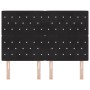 Cabecero de terciopelo negro con botón de cristal 140 cm | Foro24.es | Tu tienda online para hogar, jardín y más Foro24.es