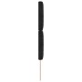Cabecero de terciopelo negro con botón de cristal 140 cm | Foro24.es | Tu tienda online para hogar, jardín y más Foro24.es