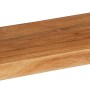 Juego de estantes cubo de pared 3 pzas madera maciza de acacia en Estanterías | Comprar online en Foru.es